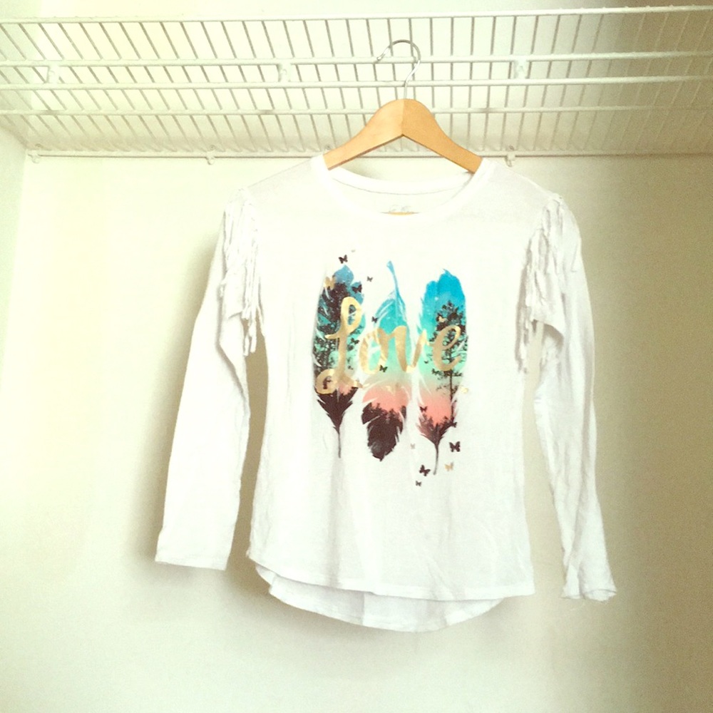 Justice long sleeve shirt